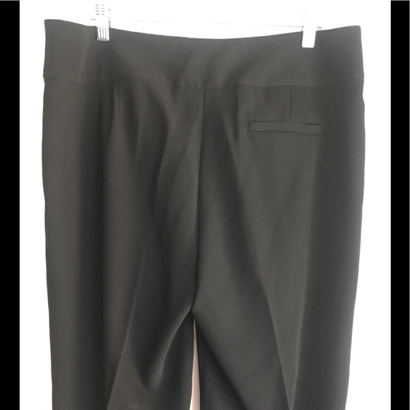 NWT. Eileen Fisher Black Crepe Pants. Size 14. - Picture 8 of 10